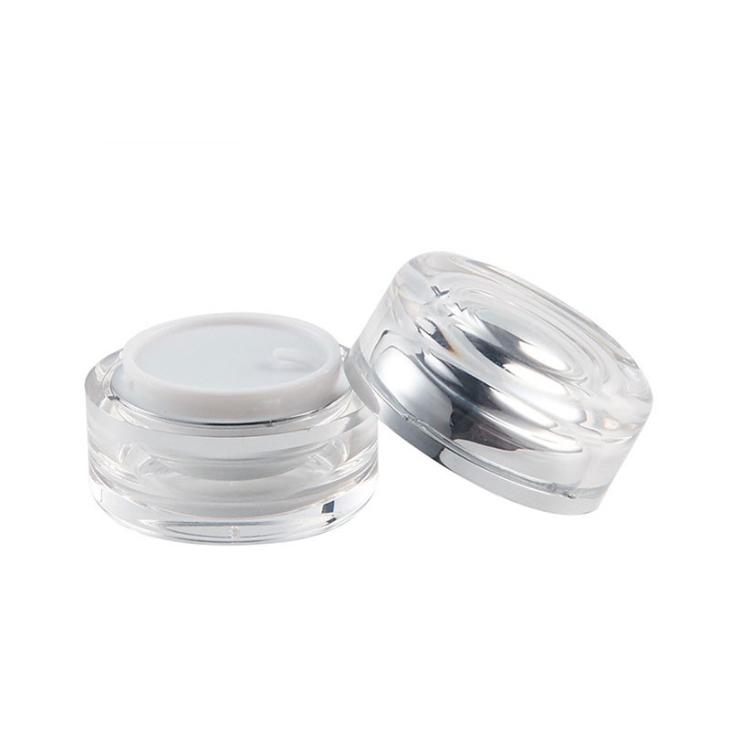 acrylic cosmetic jar Luxury acrylic cosmetic lotion pump bottle and cream jar