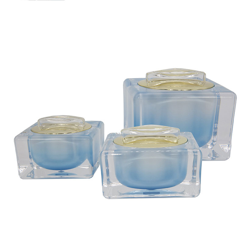 30ml 50ml luxury skincare acrylic plastic bottles cosmetic packaging cream lotion pump jar and bottles set