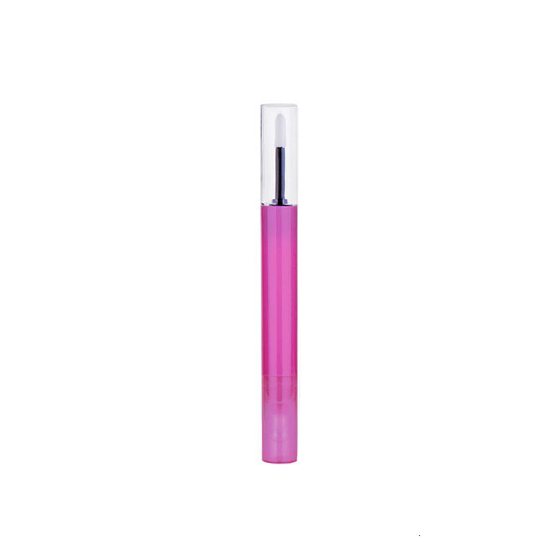 Hot sale fancy double head unique containers for lip gloss packaging multi-function fashion double sided lip gloss tube