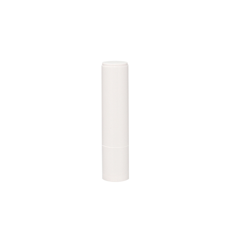 Custom logo cute lip balm tube mini unique matte white round empty lipstick tube