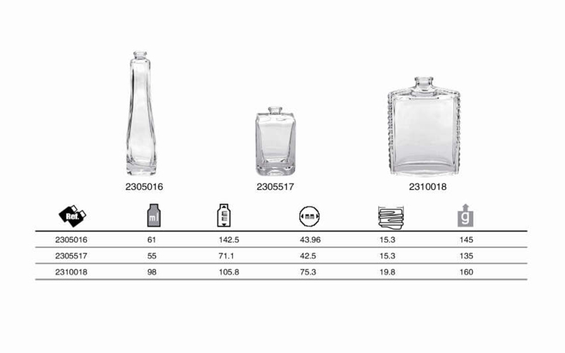 Wholesale Perfume/Cosmetic Glass Bottle 10ml 20ml 30ml 50ml