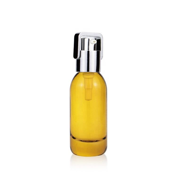 Luxury Cosmetic glass bottle set Lamer same styles skincare cosmetic packaging glass container