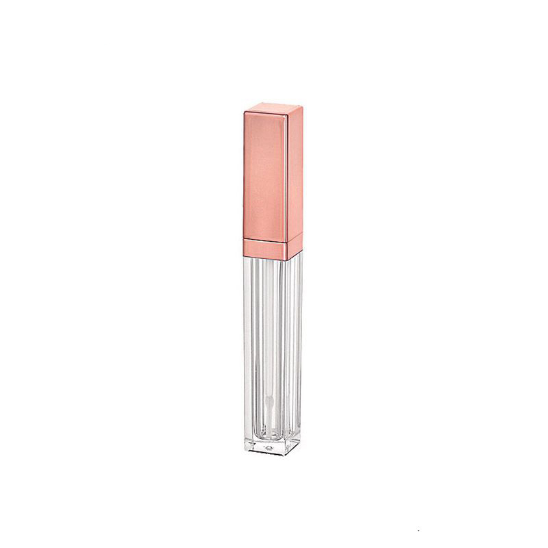 elegant costomized 5ml 6ml empty metallizing cosmetic packaging lip gloss tube
