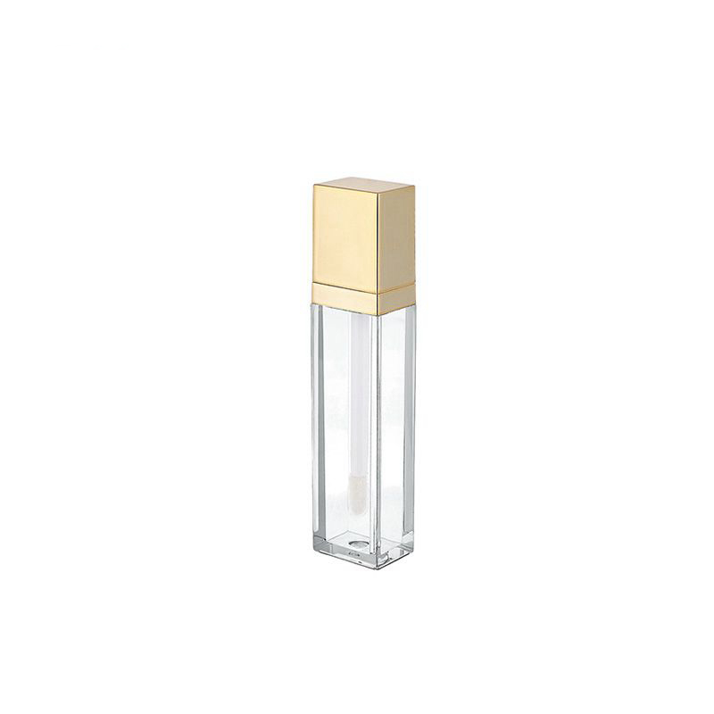 Hot sale luxury concealer tube concealer foundation packaging private label gold top square lip gloss tube